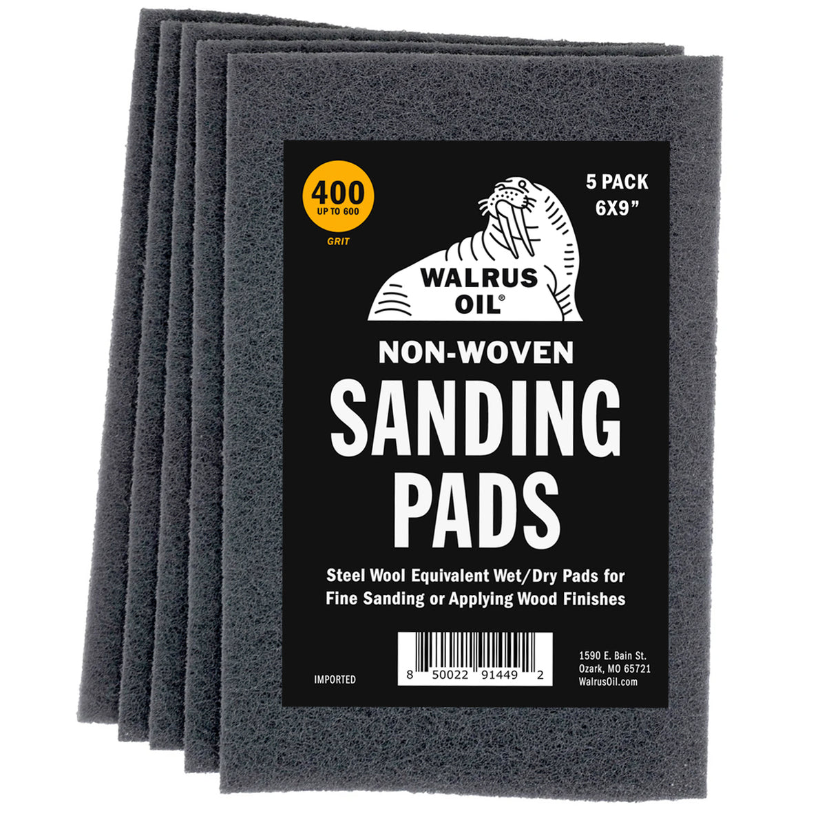 Non-Woven Sanding Pad, 400 grit