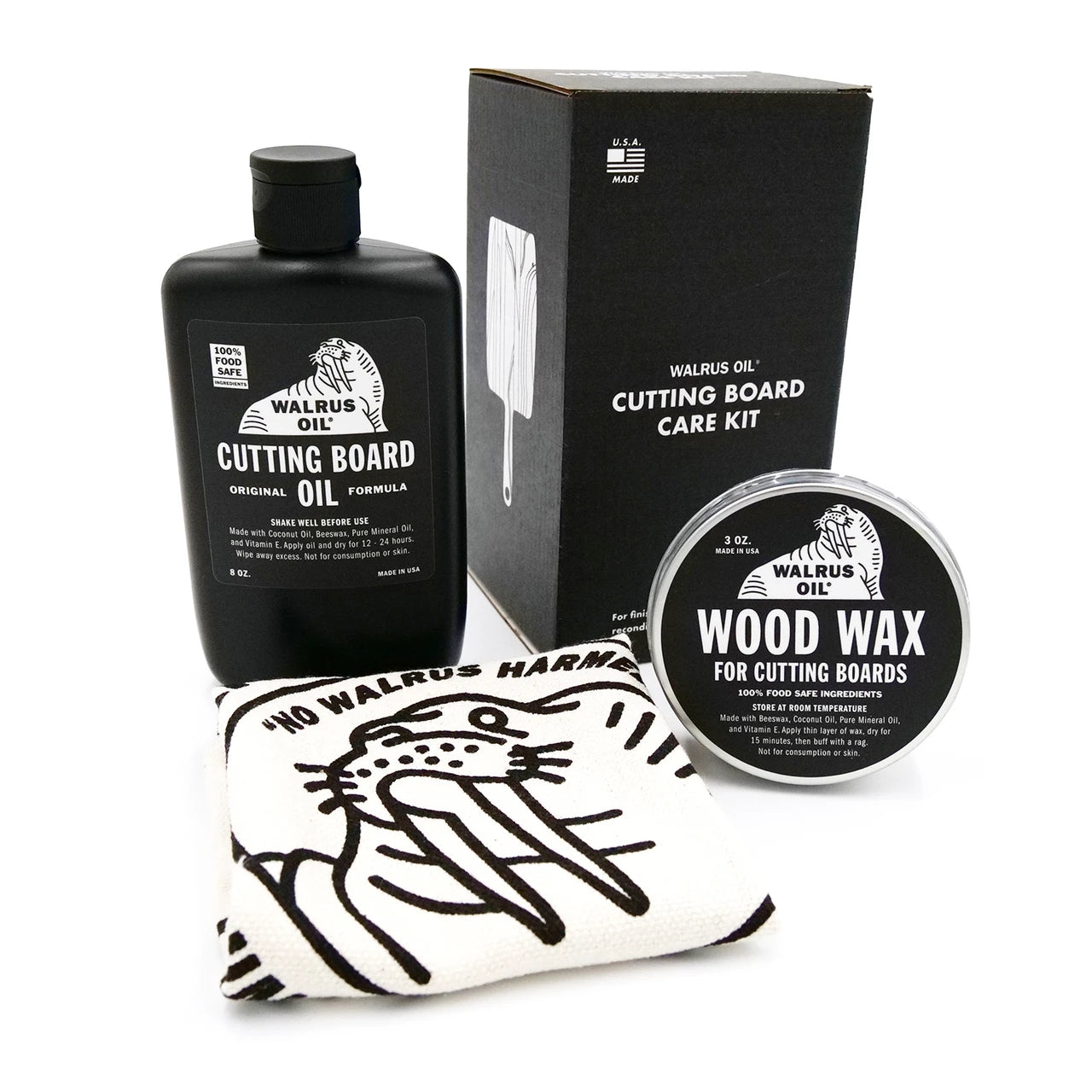 Cutting Board Care Kit