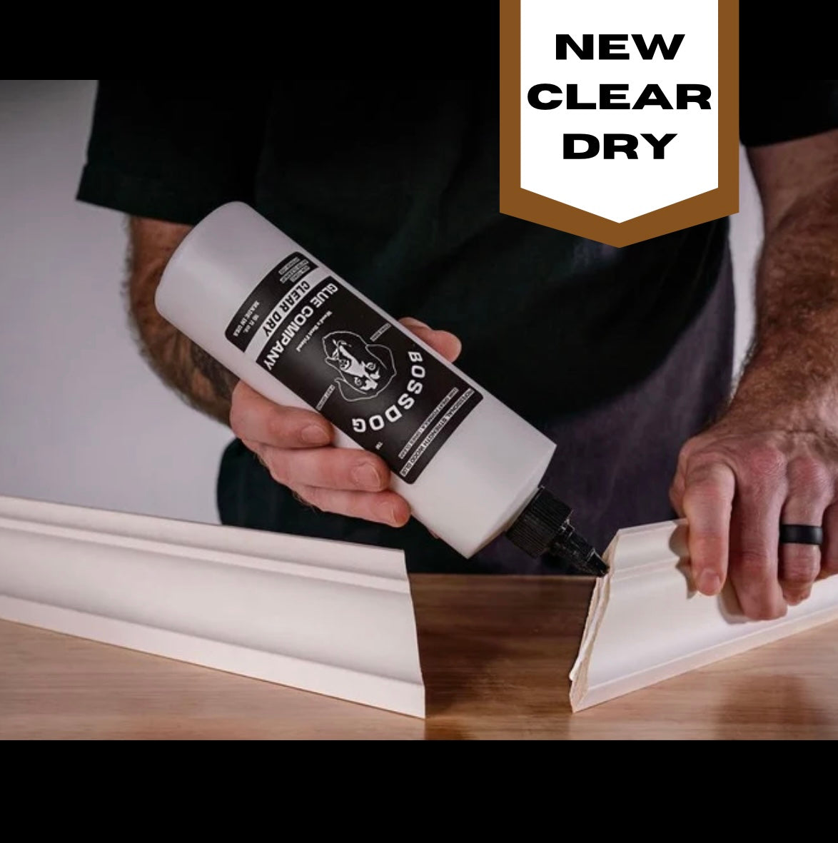 55 Gallon Drum Clear Dry BOSSDOG Wood Glue